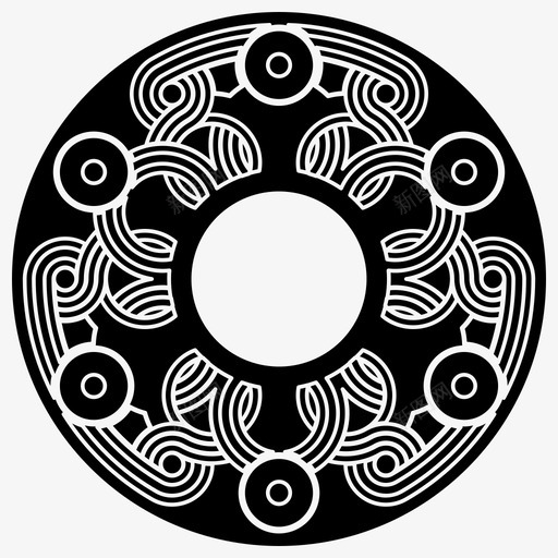 伊斯兰图案中国清真寺图标svg_新图网 https://ixintu.com 中国 伊斯兰图案 图案 斋月 清真寺