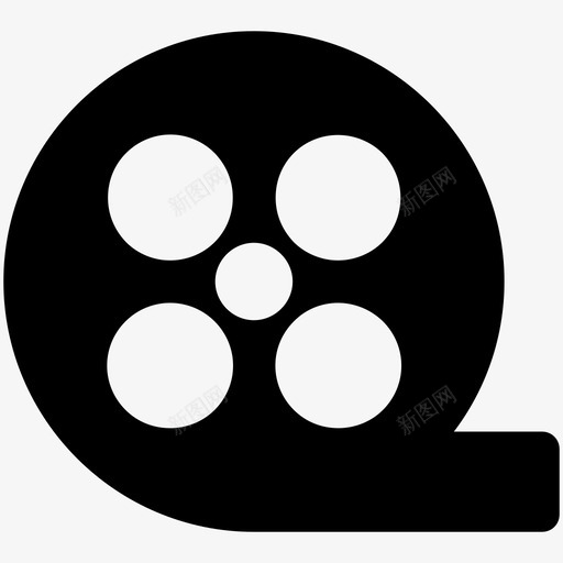电影电影胶片图标svg_新图网 https://ixintu.com 电影 电影胶片
