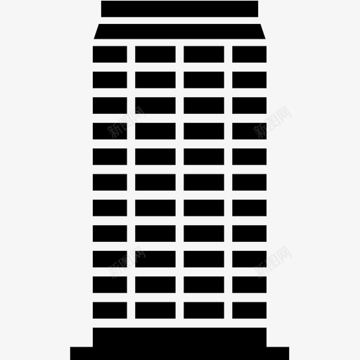 建筑城市办公室图标svg_新图网 https://ixintu.com 办公室 办公楼 城市 建筑