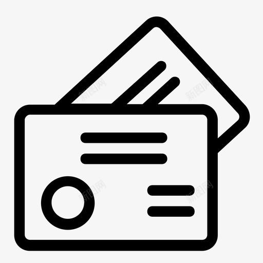 信用卡钱网上银行图标svg_新图网 https://ixintu.com 信用卡 支付 网上银行 钱 面试