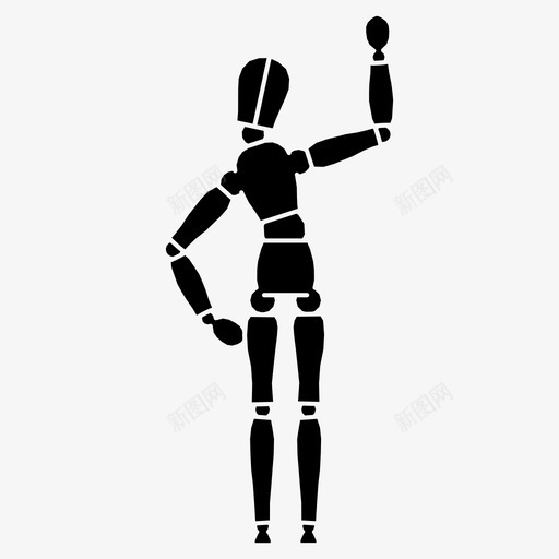 欢迎男人人体模特图标svg免抠素材_新图网 https://ixintu.com 人 人体模特 女人 欢迎 男人