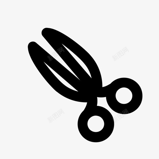 剪刀剪编辑图标svg_新图网 https://ixintu.com 剪 剪刀 编辑