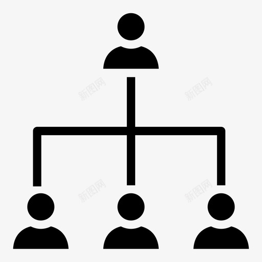 多层次营销另一种业务图标svg_新图网 https://ixintu.com 另一种业务 多层次营销
