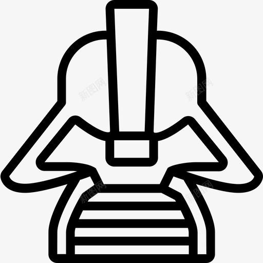 赛隆机器人电影未来图标svg_新图网 https://ixintu.com 未来 机器人轮廓集 电影 电视 赛隆机器人