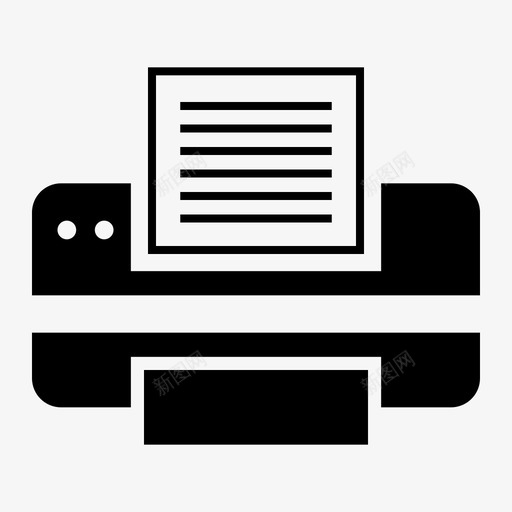 打印机办公用品印刷图标svg_新图网 https://ixintu.com 办公用品 印刷 打印机 搜索引擎优化网络营销