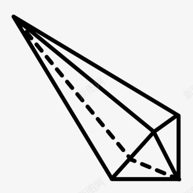 几何钻石3d水晶图标图标