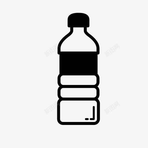 瓶子油水图标svg_新图网 https://ixintu.com 水 油 瓶子 食物饮用