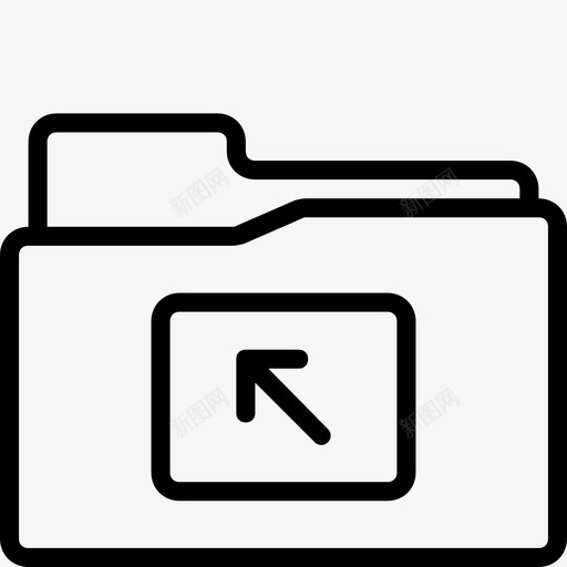 选择文件夹函数界面图标svg_新图网 https://ixintu.com 函数 文件夹功能大纲集合 界面 类型 选择文件夹