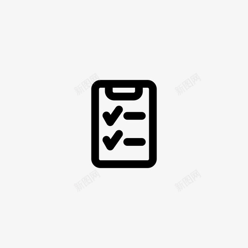 清单剪贴板库存图标svg_新图网 https://ixintu.com 剪贴板 商店 库存 清单