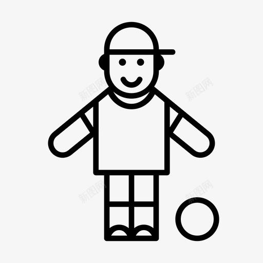 男孩化身孩子图标svg_新图网 https://ixintu.com 化身 孩子 男人 男孩 运动