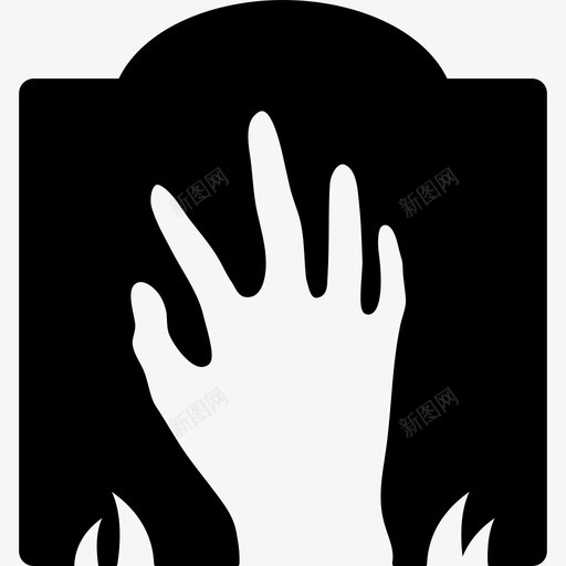 死人从坟墓里复活万圣节恐怖之夜图标svg_新图网 https://ixintu.com 万圣节 恐怖之夜 死人从坟墓里复活