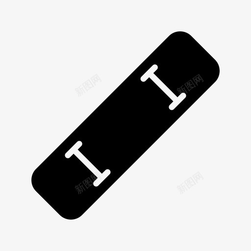 滑板游戏滑冰图标svg_新图网 https://ixintu.com 游戏 滑冰 滑板 运输