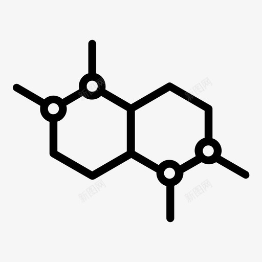 分子细胞科学图标svg_新图网 https://ixintu.com 分子 科学 科学原子细胞 细胞 结构