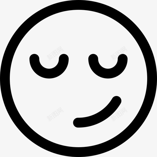 表情情绪快乐图标svg_新图网 https://ixintu.com 快乐 情绪 聪明 表情