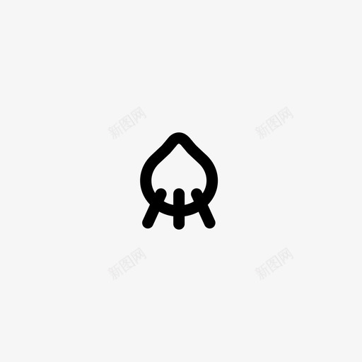 篝火棍子图标svg_新图网 https://ixintu.com 棍子 篝火
