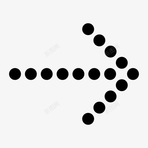 箭头方向向前箭头图标svg_新图网 https://ixintu.com 向前箭头 向右 方向 移动 箭头