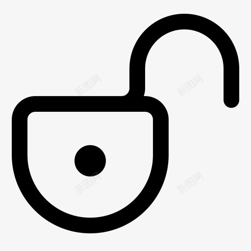 锁定注销解锁图标svg_新图网 https://ixintu.com 无担保 注销 美味的安全帐户警报20基本 解锁 锁定