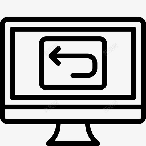 撤消计算机函数mac图标svg_新图网 https://ixintu.com mac pc 函数 撤消计算机 计算机功能大纲集合
