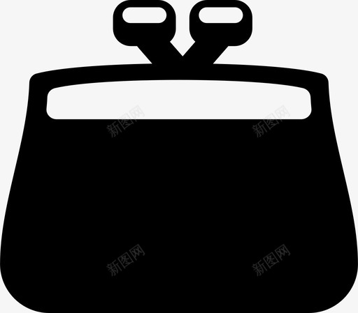 包硬币钱包图标svg_新图网 https://ixintu.com 包 硬币钱包