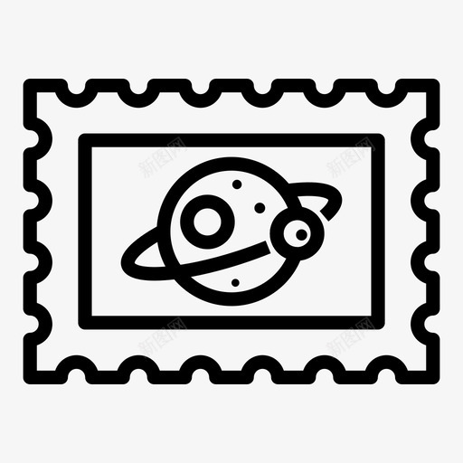 邮资星球邮资星球邮票图标svg_新图网 https://ixintu.com 邮资星球邮资星球邮票