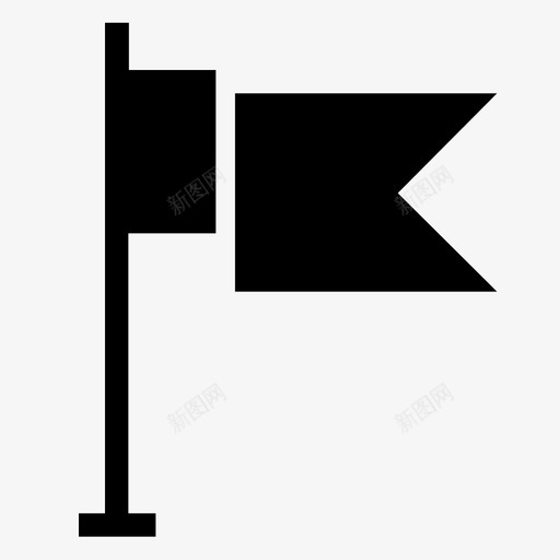 标志目的地完成图标svg_新图网 https://ixintu.com 基本ui图标 完成 标志 目的地