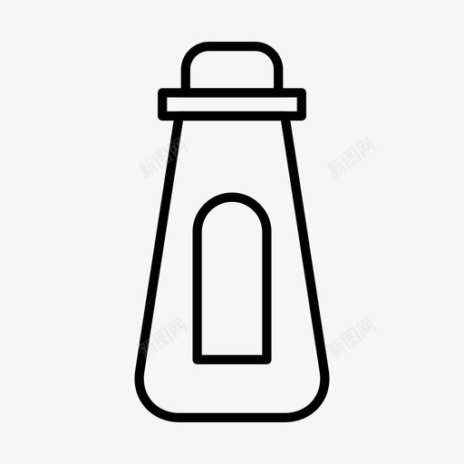 盐瓶厨房胡椒瓶图标svg_新图网 https://ixintu.com 厨房 厨房用具2 工具 盐瓶 简单 胡椒瓶 胡椒粉罐 调味料