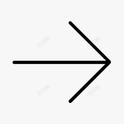 下一步箭头继续图标svg_新图网 https://ixintu.com 下一步 前进 导航 箭头 继续