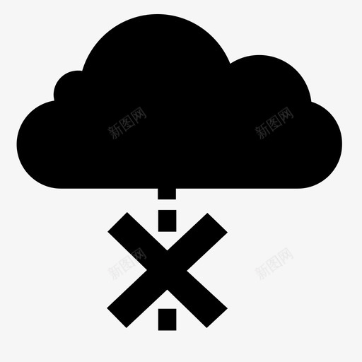 云连接丢失云丢失未连接到云图标svg_新图网 https://ixintu.com 云丢失 云连接丢失 存储介质 无雨 未连接到云 警告