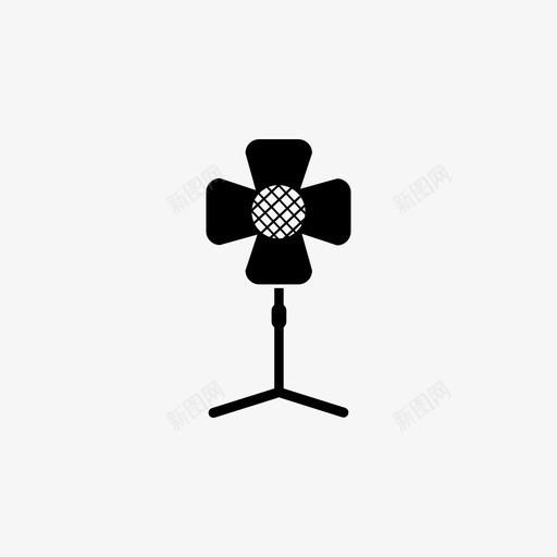 舞台照明灯具摄像机图标svg_新图网 https://ixintu.com 摄像机 灯具 舞台照明