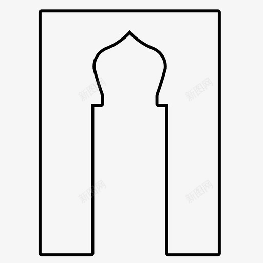 伊斯兰拱门阿拉伯式建筑装饰图标svg_新图网 https://ixintu.com 伊斯兰拱门 图案 装饰 阿拉伯式建筑