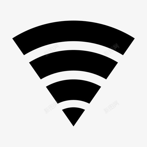 wifi用户界面图标svg_新图网 https://ixintu.com wifi 用户界面