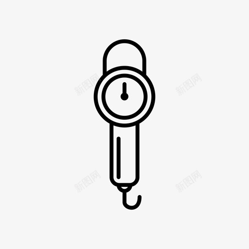 吊秤机器称重图标svg_新图网 https://ixintu.com 吊秤 机器 称重