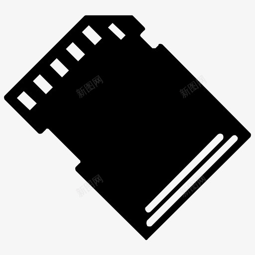 卡相机磁盘图标svg_新图网 https://ixintu.com sim卡 卡 照片 相机 磁盘