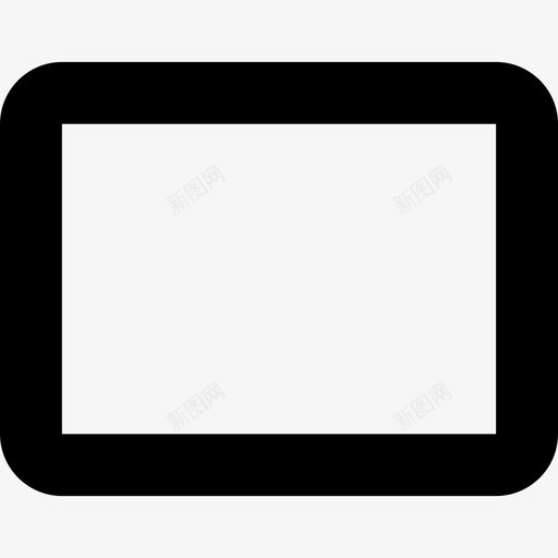相框材料单色图标svg_新图网 https://ixintu.com 单色 材料设计 相框