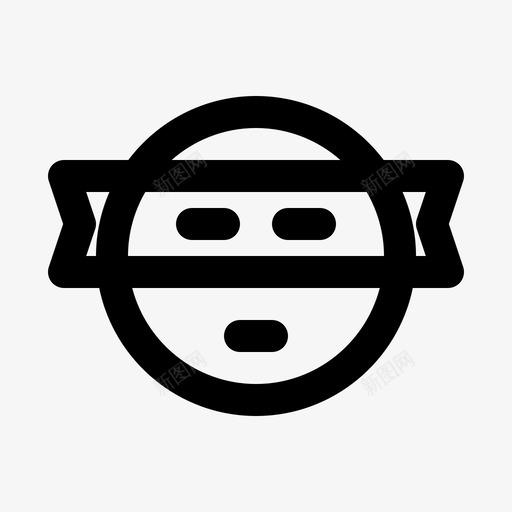 匿名面具罗贝里图标svg_新图网 https://ixintu.com 匿名 杂七杂八 罗贝里 面具