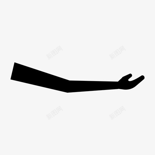 手臂身体身体部位图标svg_新图网 https://ixintu.com 手 手臂 拳头 身体 身体部位