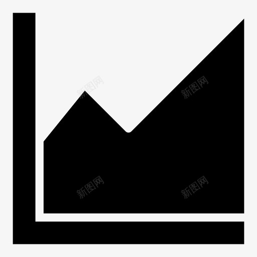 统计图表指数图标svg_新图网 https://ixintu.com 其他业务 图表 增长 指数 统计