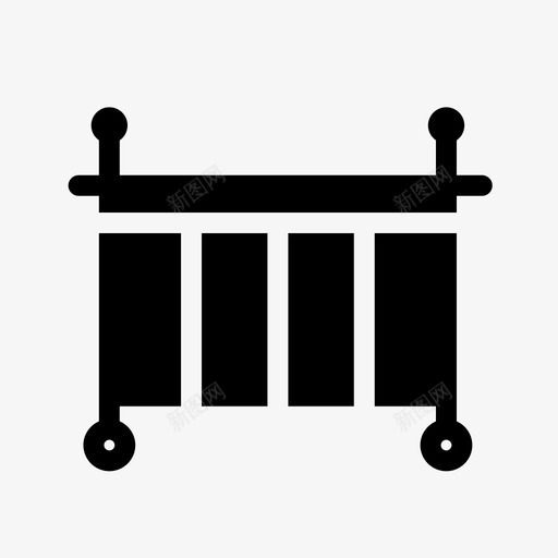 婴儿床家具家俱图标svg_新图网 https://ixintu.com 婴儿床 家俱 家具 家居实木风格
