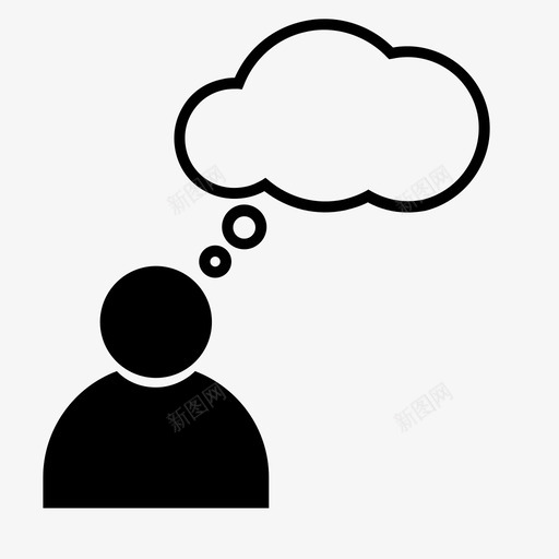 思想泡沫沟通对话图标svg_新图网 https://ixintu.com 对话 思想泡沫 思考 梦想泡沫 沟通 言语泡沫