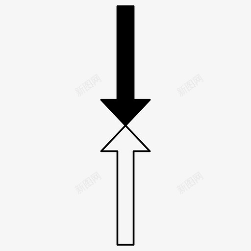 箭头方向入口图标svg_新图网 https://ixintu.com 入口 出口 方向 箭头
