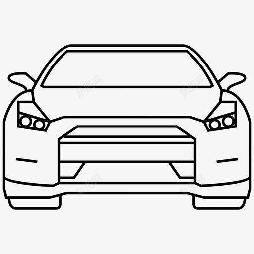 skyline2015汽车日产图标svg_新图网 https://ixintu.com skyline2015 skyline2015系列 日产 汽车