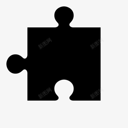 拼图块挑战连接图标svg_新图网 https://ixintu.com 单元 右侧 拼图块 拼图拼图块 挑战 连接