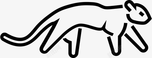 豹动物猫图标svg_新图网 https://ixintu.com 丛林 动物 猫 美洲豹 豹 豹子