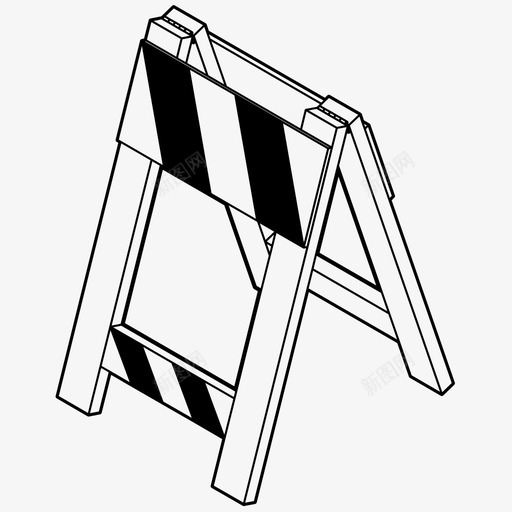 交通屏障控制限制图标svg_新图网 https://ixintu.com 交通屏障 在建 在建工程 控制 限制
