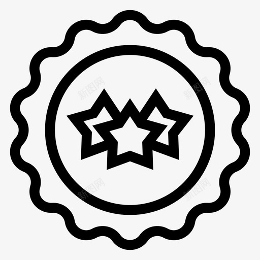 明星徽章心脏百分比图标svg_新图网 https://ixintu.com 心脏 搜索引擎优化营销线图标 明星徽章 百分比 脉搏 速率
