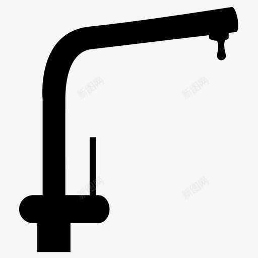 漏水水龙头漏水龙头水龙头图标svg_新图网 https://ixintu.com 厨房 水 水龙头 水龙头水龙头 漏水水龙头 漏水龙头