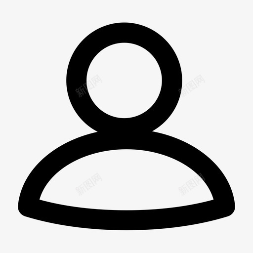 个人资料个人用户图标svg_新图网 https://ixintu.com 个人 个人资料 用户 用户照片