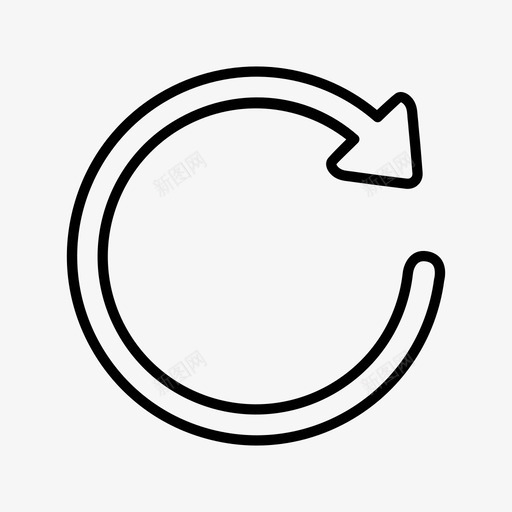刷新重装图标svg_新图网 https://ixintu.com 刷新 重装