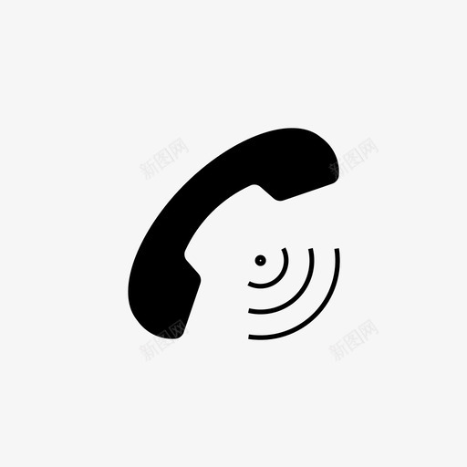 信号呼叫呼叫连接图标svg_新图网 https://ixintu.com 信号呼叫 信号呼叫收集 呼叫 电话 电话呼叫 连接