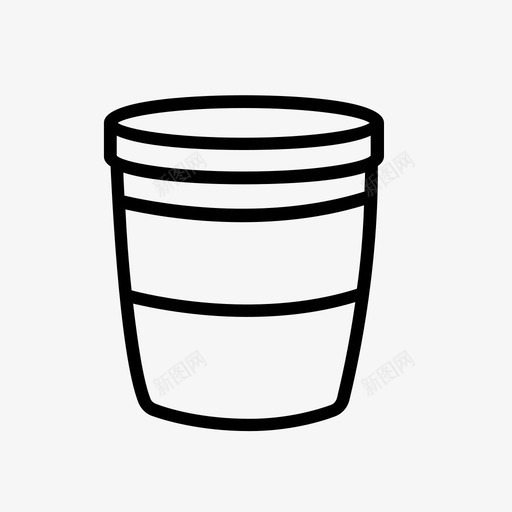 坚果容器包装图标svg_新图网 https://ixintu.com 包装 坚果 容器 涂抹